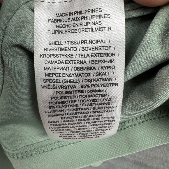 Lauren Ralph Lauren Green Sheath Dress Cocktail Evening Party Formal Rhinestone - Picture 7 of 10